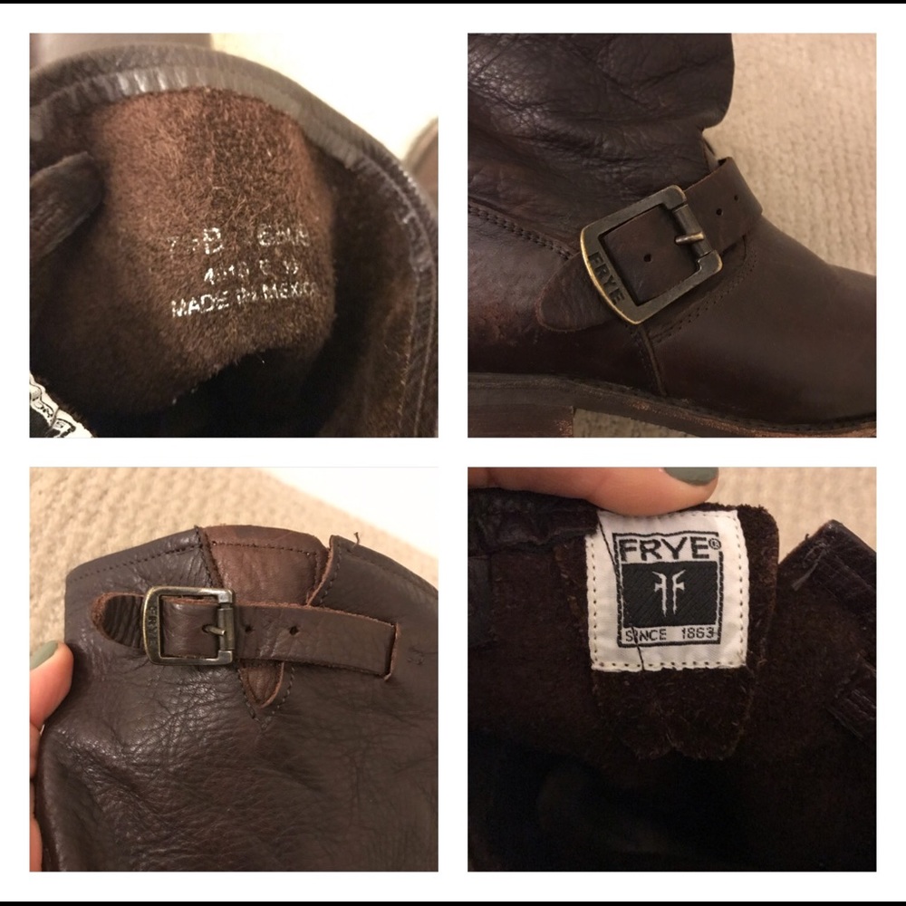 Frye Veronica Short Boot, Made In Mexico - Picture 3 of 8